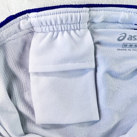 Women's Asics Running Shorts | Lined | Purple | Medium | Polyester & Spandex - Picture 7 of 11